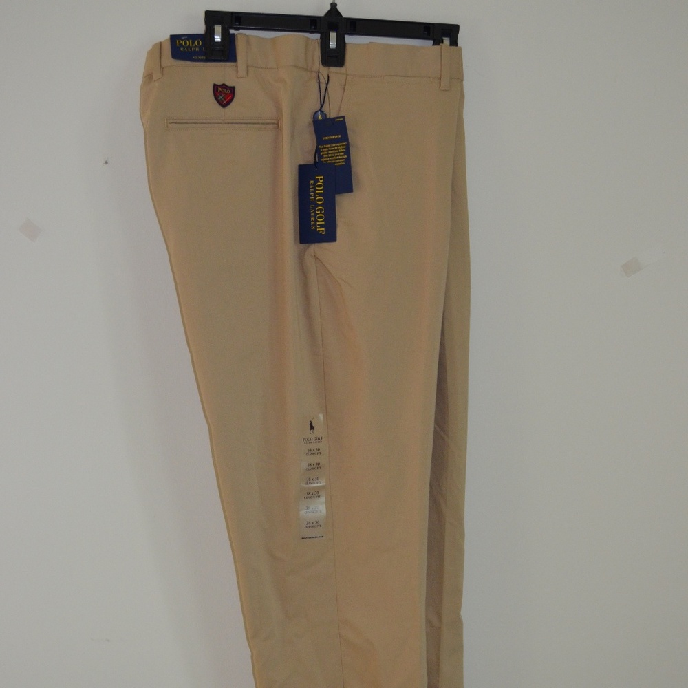 NWT Mens Ralph Lauren Pants 38x30 Classic fit
